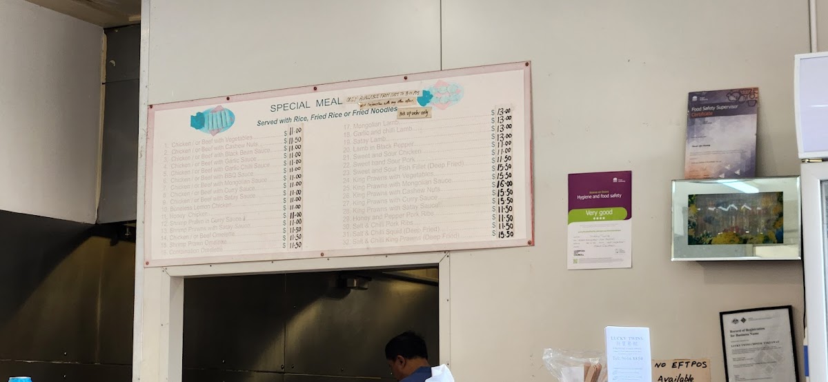 Menu Lucky Twins Austral-5